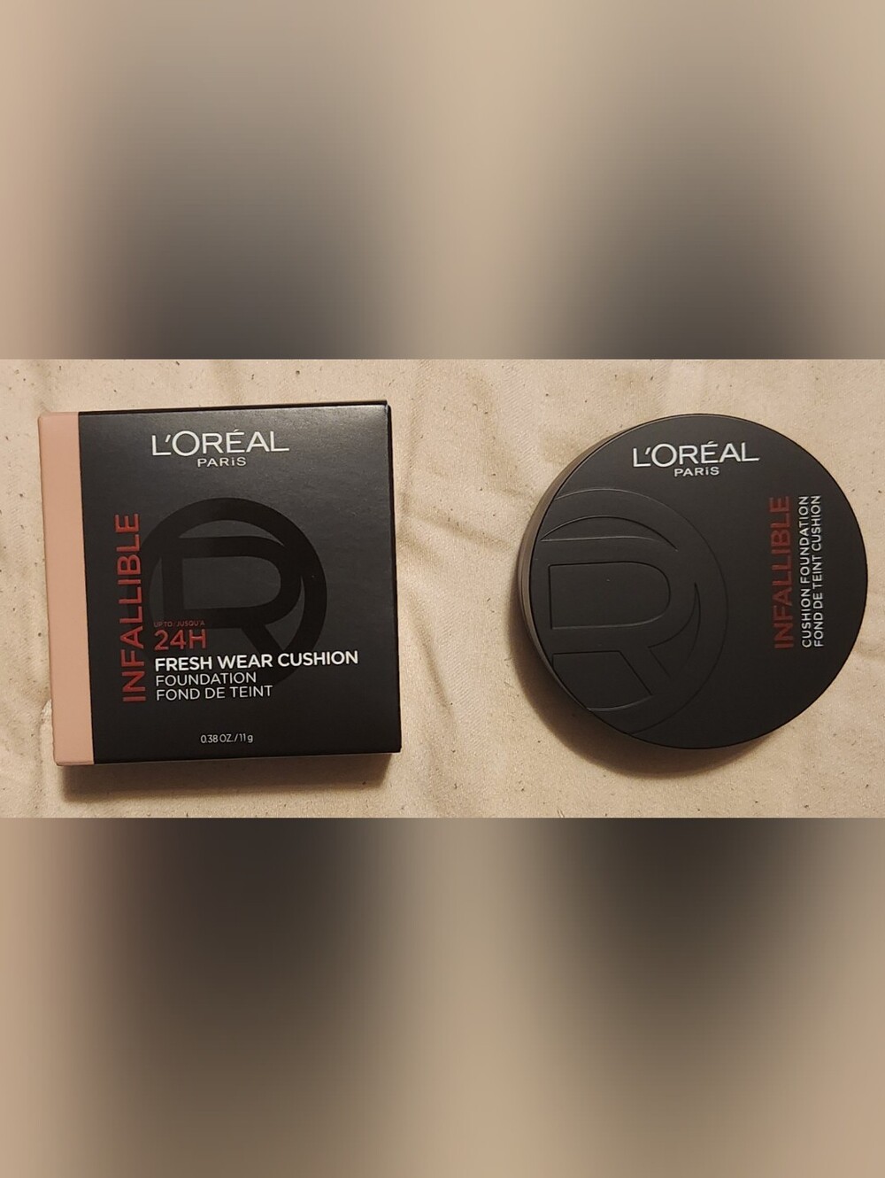 L'Oréal Paris Infallible 24H Fresh Wear Cushion Foundation - 130 Warm - NIB